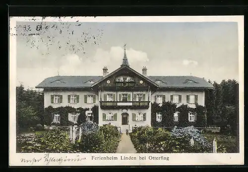 AK Otterfing, Ferienheim Linden