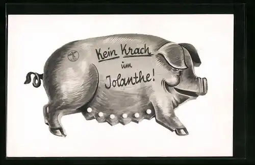 Künstler-AK Kein Krach um Jolanthe