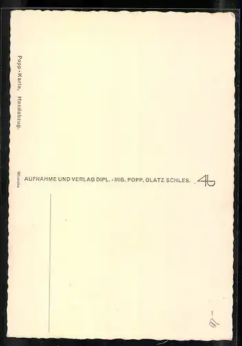 AK In guter Hut - Katzenmutter mit Jungem