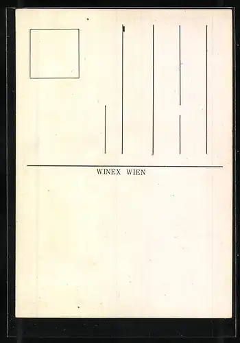 3D-AK Kapelle in Winterlandschaft bei Nacht