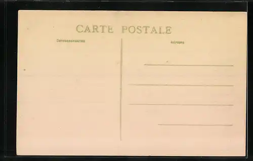 AK Champigny, Inondations 1910, Chemin du Halage submergé