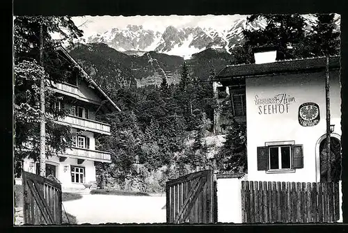AK Innsbruck, Ansicht Schulungsheim Seehof der Tiroler Arbeiterkammer