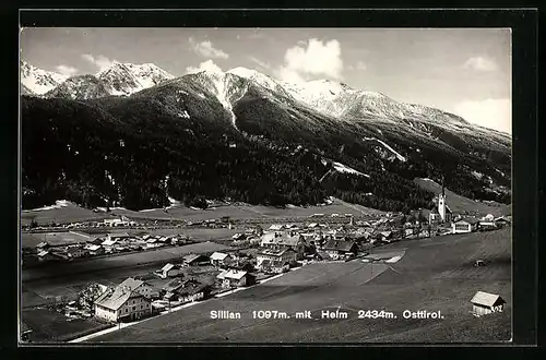 AK Sillian, Ortsansicht mit Blick auf Helm