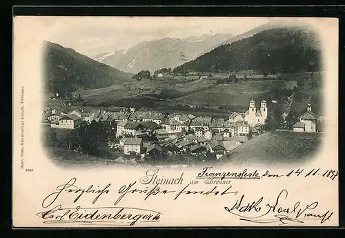 AK Steinach, Ortsansicht mit Blick auf Brenner