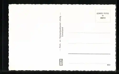 AK Emmeloord, Strassenpartie mit Zebrastreifen