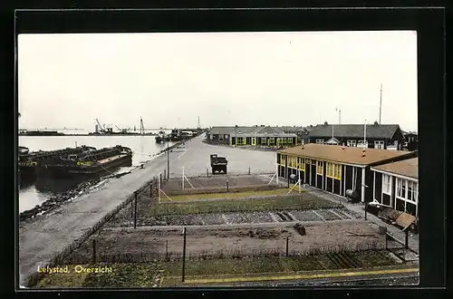 AK Lelystad, Ausschnitt des Hafens