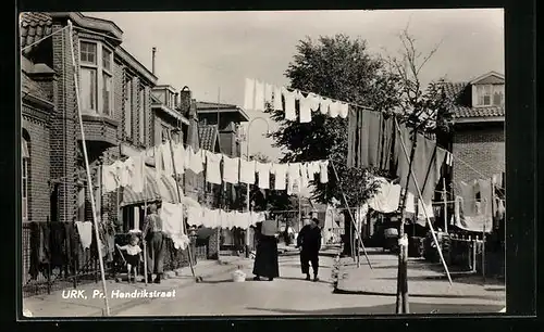 AK Urk, Blick in die Pr. Hendrikstraat