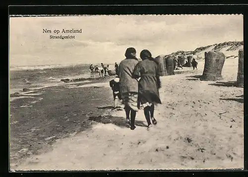 AK Nes op Ameland, Strandgezicht