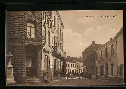 AK Kerkrade, Kruzifix an der Einderstraat