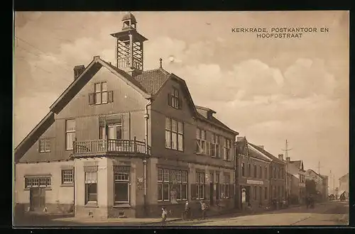 AK Kerkrade, Postkantoor en Hoofdstraat