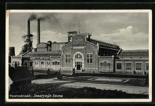 AK Hoensbroek, Ansicht Staatsmijn Emma