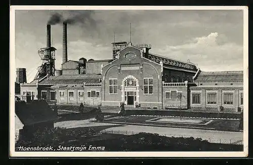 AK Hoensbroek, Ansicht Staatsmijn Emma