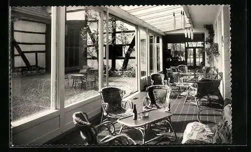 AK Mechelen, Innenansicht Hotel-Rest. Brull