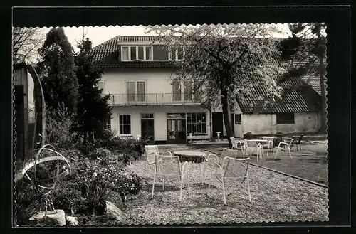 AK Mechelen, Garten des Hotel-Rest. Brull