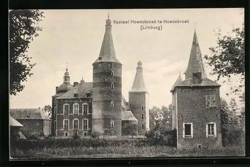 AK Hoensbroek /Limburg, Ansicht Kasteel Hoensbroek