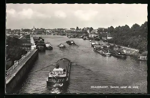 AK Maasbracht, Blick in den Hafen