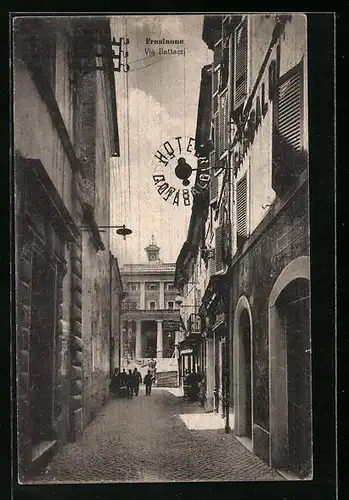 AK Frosinone, Via Rattazzi