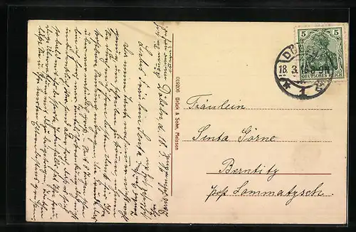 AK Döbeln, Ansicht Bürgerheim