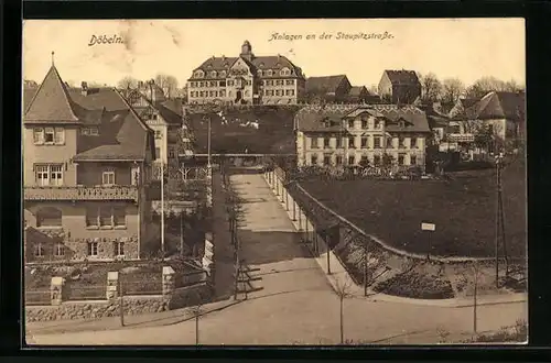 AK Döbeln, Anlagen an der Staupitzstrasse