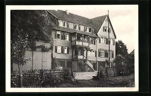 AK Weisbach /Odenwald, Gasthaus u. Pension Jägerheim