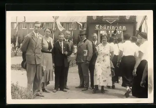 Foto-AK Erfurt, D. L. G. Ausstellung 1934