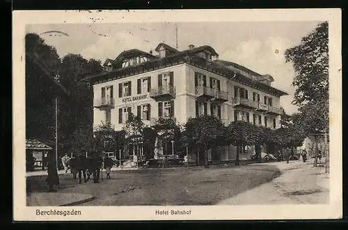 AK Berchtesgaden, Hotel Bahnhof