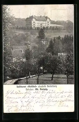 AK Heidelberg, Luftkurort Kohlhof