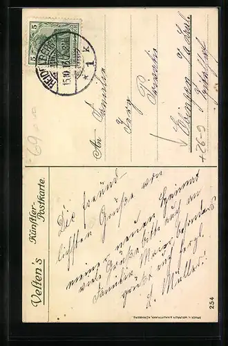 Künstler-AK Karl Mutter: Heidelberg, Schlossthor