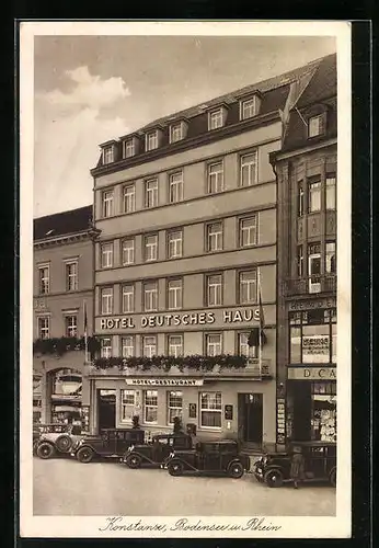 AK Konstanz, Hotel Deutsches Haus