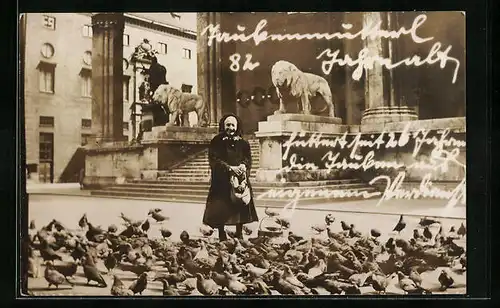 AK Taubenmutterl in Aktion