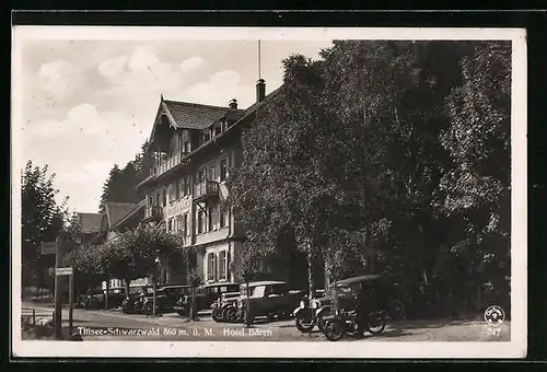 AK Titisee i. Schwarzwald, Hotel Bären