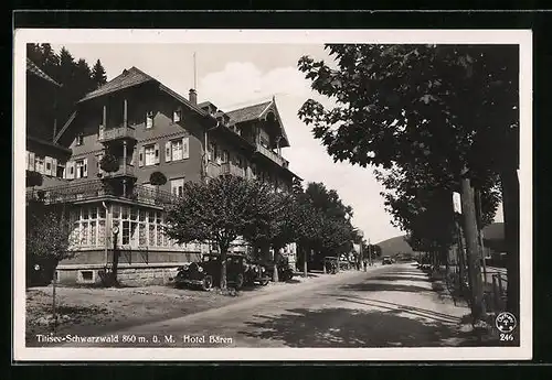 AK Titisee i. Schwarzwald, Hotel Bären