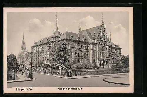 AK Hagen i. W., Maschinenbauschule