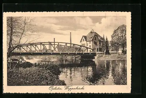 AK Opladen, Wupperbrücke