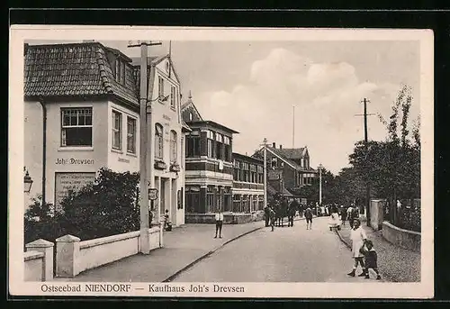 AK Niendorf, Kaufhaus Joh`s Drevsen