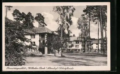 AK Altenhof /Schorfheide, Pionierrepublik Wilhelm Tieck, Wohnhäuser