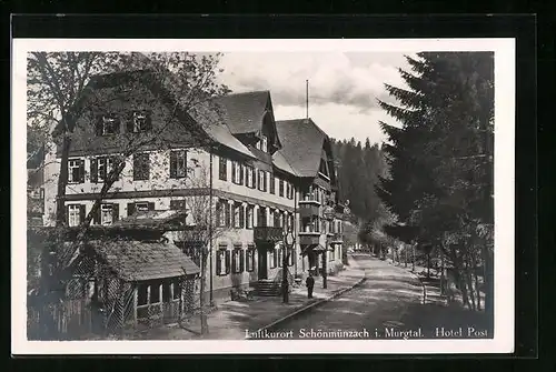 AK Schönmünzach i. Murgtal, Hotel Post