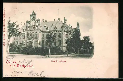 AK Rathenow, das Kreishaus
