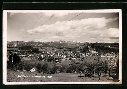 AK Voitsberg, Ortsansicht mit Blick ins Land