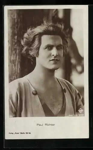 AK Schauspieler Paul Richter in einer Rolle