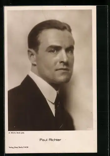 AK Schauspieler Paul Richter