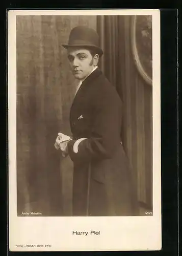 AK Schauspieler Harry Piel