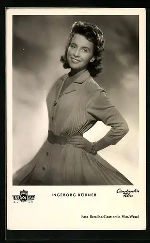 AK Schauspielerin Ingeborg Körner