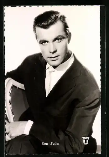 AK Schauspieler Toni Sailer in 1000 Sterne leuchten