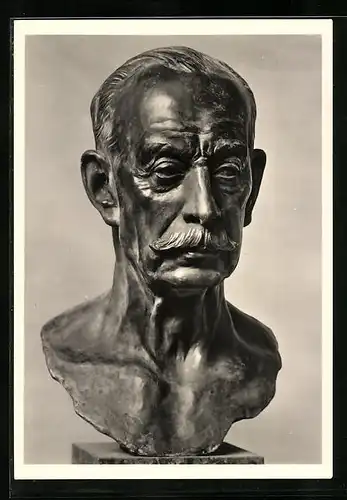 AK Plastik Generalfeldmarschall Schlieffen von Fritz Klilmsch