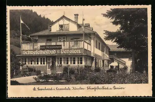 AK St. Leonhard i. Lavanttal, Cafe-Restaurant und Pension Schwefelheilbad
