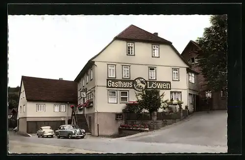 AK Güttersbach /Odenw., Gashaus zum Goldenen Löwen