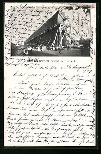 AK Bad Rothenfelde, Altes Gradierwerk