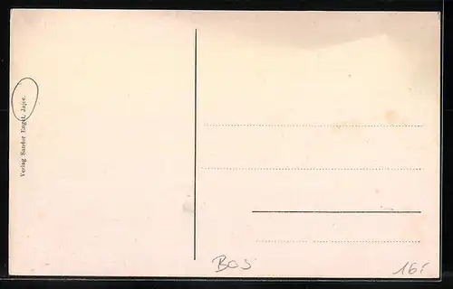 AK Jajce, Strassenpartie mit Frauen in Trachten