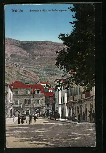 AK Trebinje, Stefanija ulica, Stefaniegasse